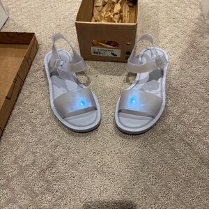 Melissa Lilac and Blue Pearl Footwear